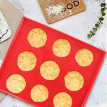 Thảm silicon cuộn bánh Swiss Roll cỡ lớn, khay nướng mềm chống dính, phù hợp làm bánh cuộn thạch và bánh bông lan - Nhiều màu - Xem 4