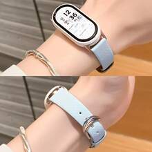 Multifunctional Watch Band, Fashionable & Exquisite, Vintage Creative Cloud Waffle Design, Compatible With Xiaomi Band 11/10/9/8 Sizes. Quick Release Design, Supports NFC Version Sharing, Couple Matching Smart Sports Watch Band Accessory - Multicolor - View 3