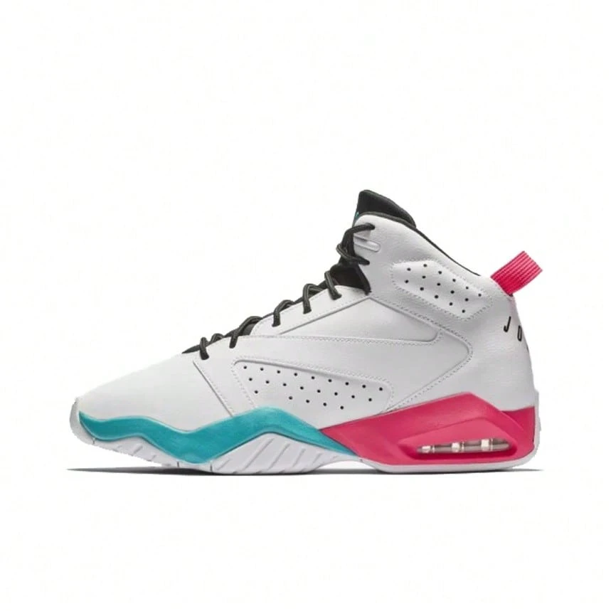 Nike Jordan Lift Off Versatile Comfortable GS Non-Slip Shock-Absorbing Durable Retro Basketball Shoes Unisex - White - View 1