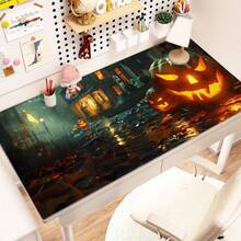 Halloween Pumpkin Shining Cool Light Desk Pad Protector Y2K Cool Kawaii Pink Mouse Pad Office Desk Mat Waterproof Non-Slip Rubber Desk Blotter Pad Antislip Base Gaming Esports User - View 66