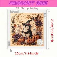 New Pearl Painting Halloween Theme Penguin Elf Pattern Design For Home Wall Decor Art, Inspiring Creative Passion, Thoughtful Halloween Gift For Creative Handmade Art Enthusiasts Diamond Painting Kit Halloween - Pearl Painting - View 7