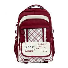 New Cute Cat Pattern Large Capacity Fashion Versatile Backpack Suitable For Multiple Occasions Back To School - Multicolor - View 14