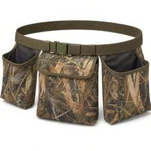 Hunting Game Belt With Storage Bag, 51 Inch Adjustable Length, Camouflage Pattern Dove Belt - Camouflage - View 1