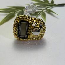 Luxury Full Rhinestone Finger Ring Electronic Counter, Wearable Digital Tasbih Prayer Counter, Muslim Portable Prayer Beads Counting Tool - Multicolor - View 4