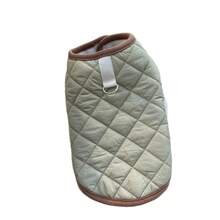Army Green Pet Clothing Vest For Small Dogs, Puppies, And Kittens; Warm Autumn And Winter Pet Clothes For Maltese, Schnauzers, And Chihuahuas. - Green - View 5