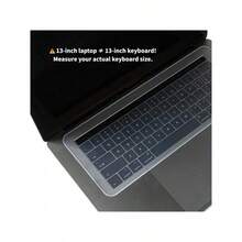 Universal Keyboard Protector Film For 13/14/15/16/17 Inch Laptops, Dust-Proof Soft Silicone Transparent Protective Film - Universal Version - View 4