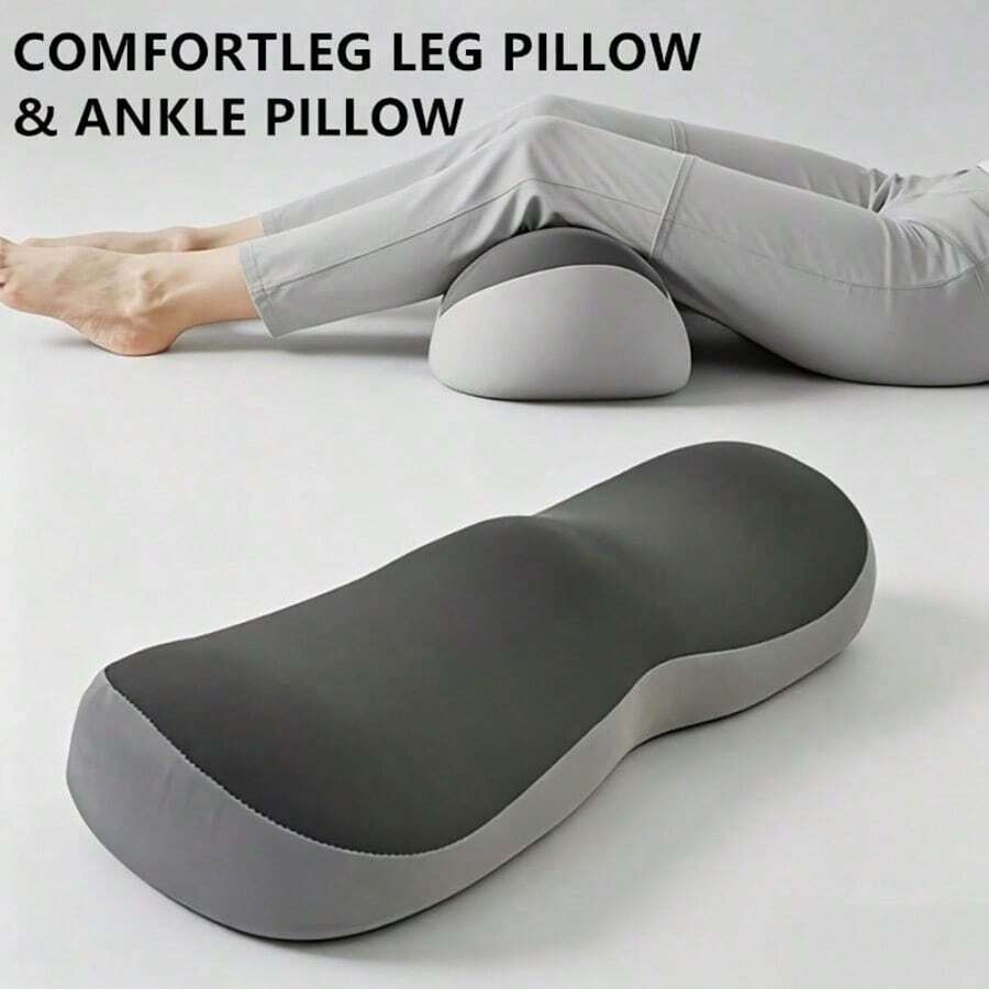 Bantal Peninggi Kaki - Bantalan Lutut Busa Memori, Dirancang untuk Punggung, Pinggul, dan Kaki, Membantu Meningkatkan Sirkulasi Darah - Beraneka warna - View 1