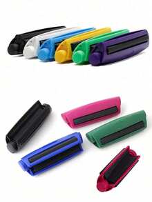 1pc 110mm Manual Rolling Machine, Suitable For DIY Hand Rolling, Multiple Colors Available, Portable Fast Rolling Machine, Conical Design, Plastic Rolling Machine, Suitable For Bulk Tobacco Shaping - Various - View 3