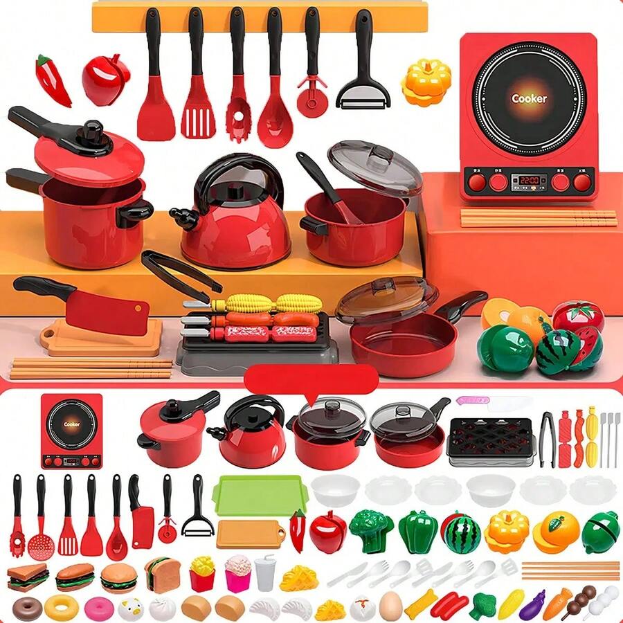 Kids Cooking & Baking Kits - Red - View 1