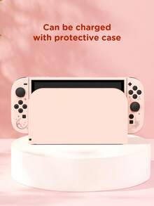 Ayotu 1pc Sun Moon Star Pattern Protective Case For Switch2/Switch NS/Switch OLED Game Console, New Generation TPU Soft Shell, Universal Game Controller Protective Cover, Switch Controller Protective Case, Switch Game Accessories, Anti-Drop, Anti-Slip, Anti-Scratch, Fashionable, Autumn Romantic/Back To School Gift/Valentine's Day Gift/Christmas Gift/Halloween Gift - Multicolor - View 8