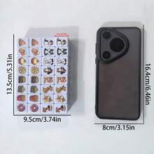 Mini TK64+1 Beach Escape Mahjong Game, Popular Game, Patterned Flag Battle Ball, Casual Party Time 2-Player Game, Party Activity Prop Gift - Multi-color - View 7