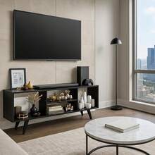 Television Stands & Entertainment Centers - Black - View 6