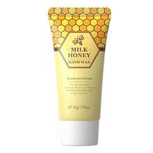 Mascarilla de Manos 50g con Leche y Miel | Cera para Manos Desprendible, Mascarilla Exfoliante e Hidratante, Cuidado de Manos para Piel Suave y Lisa - 1 pieza - Ver 4