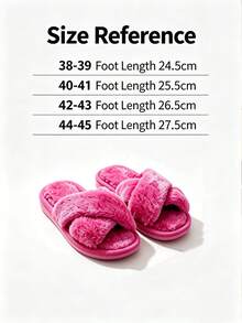 Autumn/Winter Home Open-Toe Plush Slippers, Breathable And Warm, Comfortable And Lightweight, Essential For Women, Thoughtful Gift For Family And Friends - Multicolor - View 11