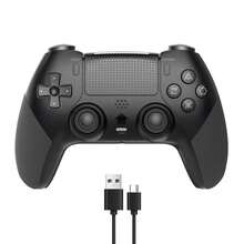 A Wireless Controller Compatible With P4, P4 Slim, P4 Pro, PC, Smartphones, Featuring A Hall-Effect Joystick, Dual Vibration Motors, A Six-Axis Gyroscope, Macro Programming, Turbo Mode, An 800mAh Battery, A Microphone, And A 3.5mm Headphone Jack. - View 13