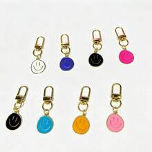 1pc/20pcs Cute Keychain - Fashionable Zinc Alloy Key Ring, Perfect Gift For Friends And Family, Bohemian Cartoon Style, Casual, Cute, Elegant, Bohemian - Multicolor - View 19