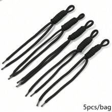 5pcs/Pack Handmade Woven Nylon Phone Lanyard Keychain Rope Length 24-28cm Doll Plush Bag Lanyard DIY Handmade Daily Decoration Nylon Knot Rope - 5pcs/pack - View 16
