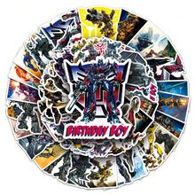 Hasbro 50pcs Cartoon Transformers Sticker Set, Suitable For Notebooks, Phone Cases, Water Bottles, Stationery Decoration, Also As Back To School Gifts, Birthday Gifts, DIY Crafts Decoration - Multicolor - View 6