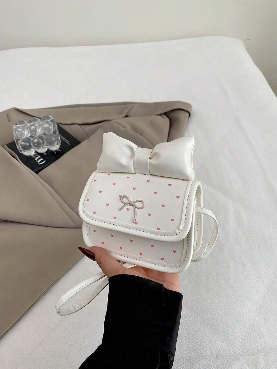 1件新款奢華高端通勤購物四季百搭女款單肩斜跨包 - 白色 - 查看 1