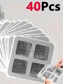 20/30/40/50/60pcs Disposable Drain Pipe Covers, Kitchen Bathroom Hair Catcher, Sink Filter Stickers, Anti-Fly Silicone Filter, Home Bathroom Cockroach And Odor Prevention Tool - A - View 18