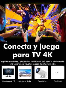 M8 Retro Wireless Game Console 64G, 20,000+ Built-In Games, TV Output, With Dual 2.4G Wireless Controllers - View 5