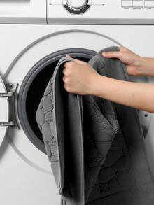 DAJIANG Set Keset/Handuk Kamar Mandi Mewah Klasik Abu-abu Tua 1 Potong - Kapas Penyerap untuk Hotel Spa Shower/Bak Mandi [Bukan Karpet Kamar Mandi] Keset Pintu Keset Dapur/Karpet Dekorasi Rumah Dekorasi Hari Raya Karpet Pintu Masuk Ruangan Karpet Lorong, Dekorasi Kamar Tidur Musim Gugur/Dingin Karpet Dekorasi Musim Gugur, Dekorasi Halloween dan Thanksgiving - Dark Grey - View 8