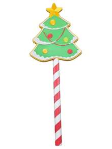 1pc 2D 3D Printed Magic Wand QR Code Payment, QR Code Payment Magic Wand Credit Card Magic Wand Christmas Magic Wand Digital Payment Christmas Tree Magic Wand, Convenient For Checkout, Contactless Payment Card Holder, Suitable For Christmas Card Payment Scenarios - A - View 10