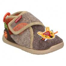 BIOMECANICS | Biomecanics Barefoot Kids' Slippers – Brown Slippers With Adhesive Closure – Toe-Free – Flexible And Foot-Friendly – Model 261187-A172 - Brown - View 2