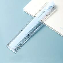 3pcs/1pc 30cm Colorful Transparent Flexible Foldable Ruler, Bendable Durable Plastic Ruler With Clear Markings, Portable Multi-Purpose Drawing Stationery, Suitable For Sketching, Drafting, Homework And Daily Office, Back To School Season Gift, Back To School/Back To School Season/Halloween/Christmas Essential (Random Style And Color, Due To Different Production Batches, Some Rulers May Have Small Black Text, Some May Not, Randomly Sent) - Multicolor - View 21