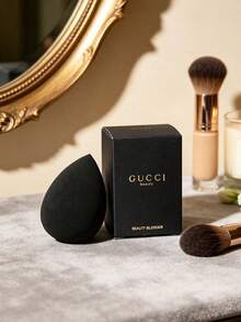 Soft Teardrop Makeup Blending Sponge Foundation Makeup Sponge For Flawless Makeup Gift For Women Gucci Beauty Black Teardrop Makeup Makeup Sponge - Black - View 1