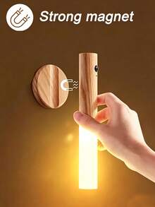 1/2/4pcs Motion Sensor Wall Light, Magnetic USB Rechargeable Wall Lamp, Suitable For Wardrobe, Bathroom, Toilet, Hallway, Bedroom, Stairs And Cabinet Desktop Lighting - Multicolor - View 12