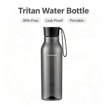 LocknLock Botol LOCK&LOCK ABF644, 550ML Tritan, Gelas Air Portabel Mulut Sempit untuk Pria & Wanita, Tahan Pecah, Transparan & Tidak Berbau untuk Perjalanan - A - View 3