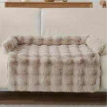 Imitation Rabbit Fur Bubble Cat Dog Bed, Thickened Pet Mat, For Small Medium Dogs - Multicolor - View 14