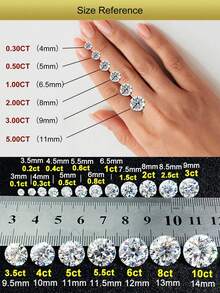 1pc Moissanite Ring Minimalist Starburst Design Ring Ideal For Women's Daily Wear And Special Occasions - Starlight Moissanite Ring - View 10