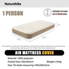 Naturehike Inflatable Bed Sheet Suitable For Daily Home Use - Multicolor - View 13