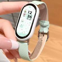 Multifunctional Watch Band, Fashionable & Exquisite, Vintage Creative Cloud Waffle Design, Compatible With Xiaomi Band 11/10/9/8 Sizes. Quick Release Design, Supports NFC Version Sharing, Couple Matching Smart Sports Watch Band Accessory - Multicolor - View 8