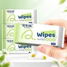 Portable Small Pack Wet Wipes, Travel-Size Hand And Mouth Cleaning Napkins And Wet Tissues, Back To School Travel And Outdoor Portable Wet Wipes. - Multicolor - View 3