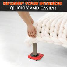 7pcs Heavy Duty Moving Kit: Furniture Lifter, Slider Kit, Elevator, Easy Lifting Rolling Tools, Foundation For Moving Large Items, Simple Sofa Space Conversion Design - 7PCS - View 9
