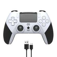 A Wireless Controller Compatible With P4, P4 Slim, P4 Pro, PC, Smartphones, Featuring A Hall-Effect Joystick, Dual Vibration Motors, A Six-Axis Gyroscope, Macro Programming, Turbo Mode, An 800mAh Battery, A Microphone, And A 3.5mm Headphone Jack. - View 14