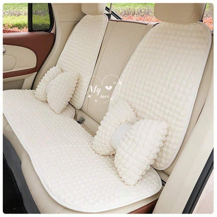 1件裝泡棉網格汽車座椅墊，透氣夏季汽車坐墊，簡約舒適防滑，四季通用汽車座椅墊 - A - 查看 4