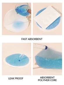 100pcs/30pcs/10pcs/2pcs Disposable Breast Pads, Ultra-Thin/Lightweight/Soft/Non-Restrictive, Suitable For Breastfeeding, Travel And Travel Essentials; Disposable/Non-Woven Fabric Material, Suitable For All Skin Types; Also Suitable For Swimming, Postpartum Care And Camping Essentials; Disposable Underwear - View 9