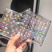 Portable Acrylic Specimen Display Box, Transparent Shell & Rock Collection Storage Organizer, Mini Gemstone, Jewelry, Small Accessories Storage Box, School Classroom & Desktop Decor - Multicolor - View 9