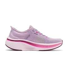 Skechers Sepatu lari slip-on GO RUN wanita tanpa tali, bagian atas berbahan jala yang bernapas, dan bantalan untuk bepergian. - Berwarna merah muda - View 7