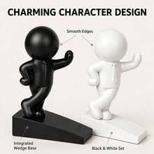 1pc Suit Man Doorstop, 3D Printed Doorstop, Unique Creative Gift, Multifunctional Decorative Ornament, And An Excellent Accent For Modern Home And Spaces. A Perfect Choice For Holiday Gifts And Stylish Art Pieces. - A - View 8