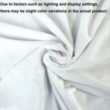 CHEONET 1pc/2pcs/4pcs Super Soft Stretchy Pre-Cut Plush Fabric | 50X160cm/19.7X62in Solid Color, Suitable For DIY Sewing, Crafts, Clothing, Home Textiles, Patchwork, Hand Wash Only - Multicolor - View 12