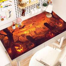 Halloween Pumpkin Shining Cool Light Desk Pad Protector Y2K Cool Kawaii Pink Mouse Pad Office Desk Mat Waterproof Non-Slip Rubber Desk Blotter Pad Antislip Base Gaming Esports User - View 40