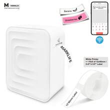 Marklife Handheld Thermal Label Printer, Portable Inkless Wireless Label Maker, APP Printing For IOS & Android, Suitable For Kitchen Jars, Home Closet Organization, School Name Labels, Office Files & Everyday Labeling Needs - Multicolor - View 14