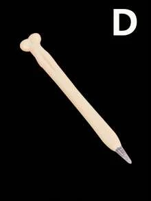 Bone-Shaped Ballpoint Pen, Oval Ergonomic Design, Medium Point, Plastic Material, Retractable, Ideal Gift For Nurses And Doctors, Suitable For Office And Medical Notebook Writing, 1pc, Christmas, Halloween, Christmas Decoration, Bedroom Decor - Multicolor - View 15