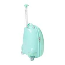 Pusheen 2 Wheeled Suitcase - Mint Green - View 3