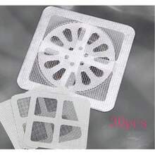 10/20/30/50/60pcs Disposable Drain Pipe Covers, Kitchen Bathroom Hair Catcher, Sink Strainer Stickers, Anti-Fly Silicone Filter, Home Bathroom Cockroach And Odor Prevention Tool - Floor Drain - View 12